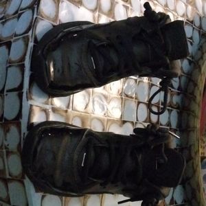 Nike Air Jordan black toddler boys used great condition size 12 C
